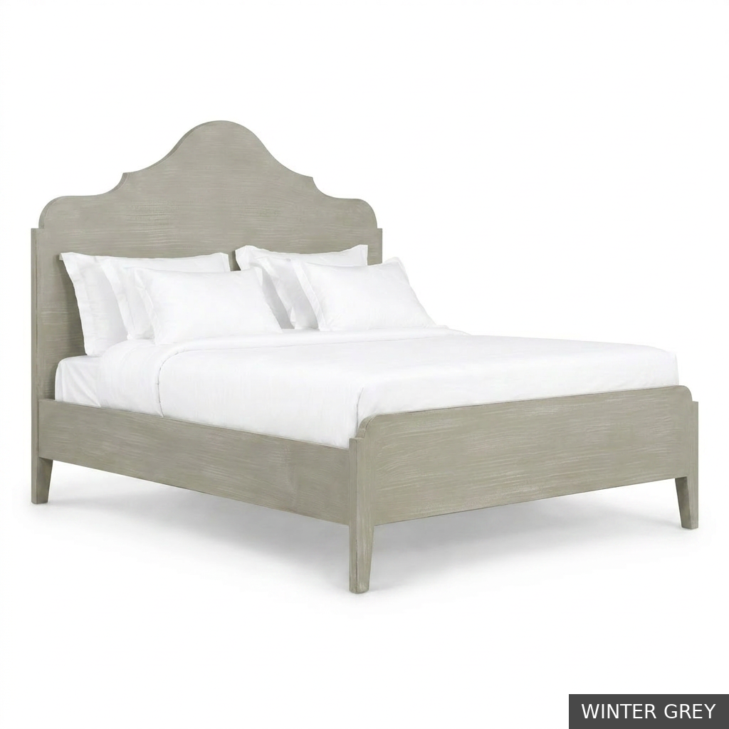 Hugo - King Bed / Winter Grey