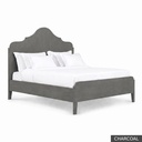 Hugo - Queen Bed / Charcoal