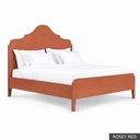 Hugo - Queen Bed / Rosey Red
