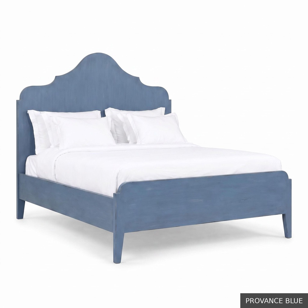 Hugo - Queen Bed / Provance Blue