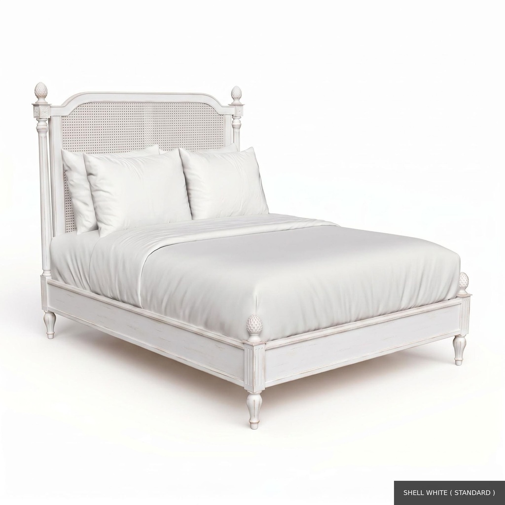 [EUR: JuliTBED] Jullian - Twin Bed   / Shell White ( Standard )