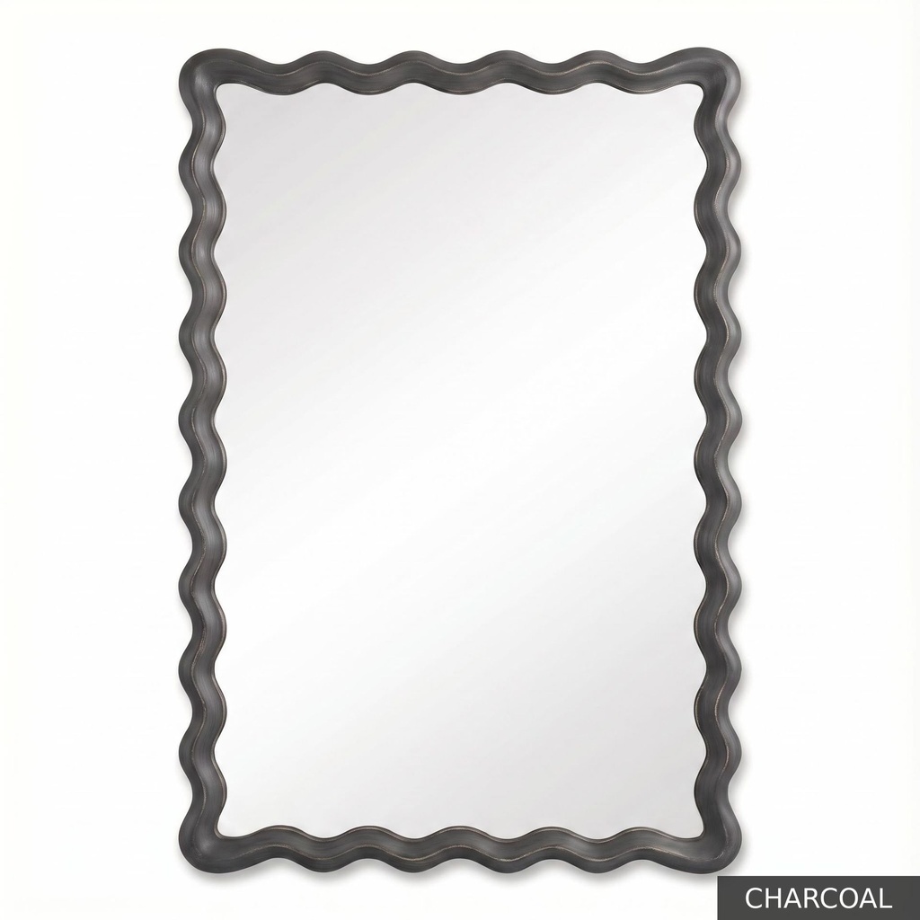 [EUR: Fish] Fisher Mirror  / Charcoal