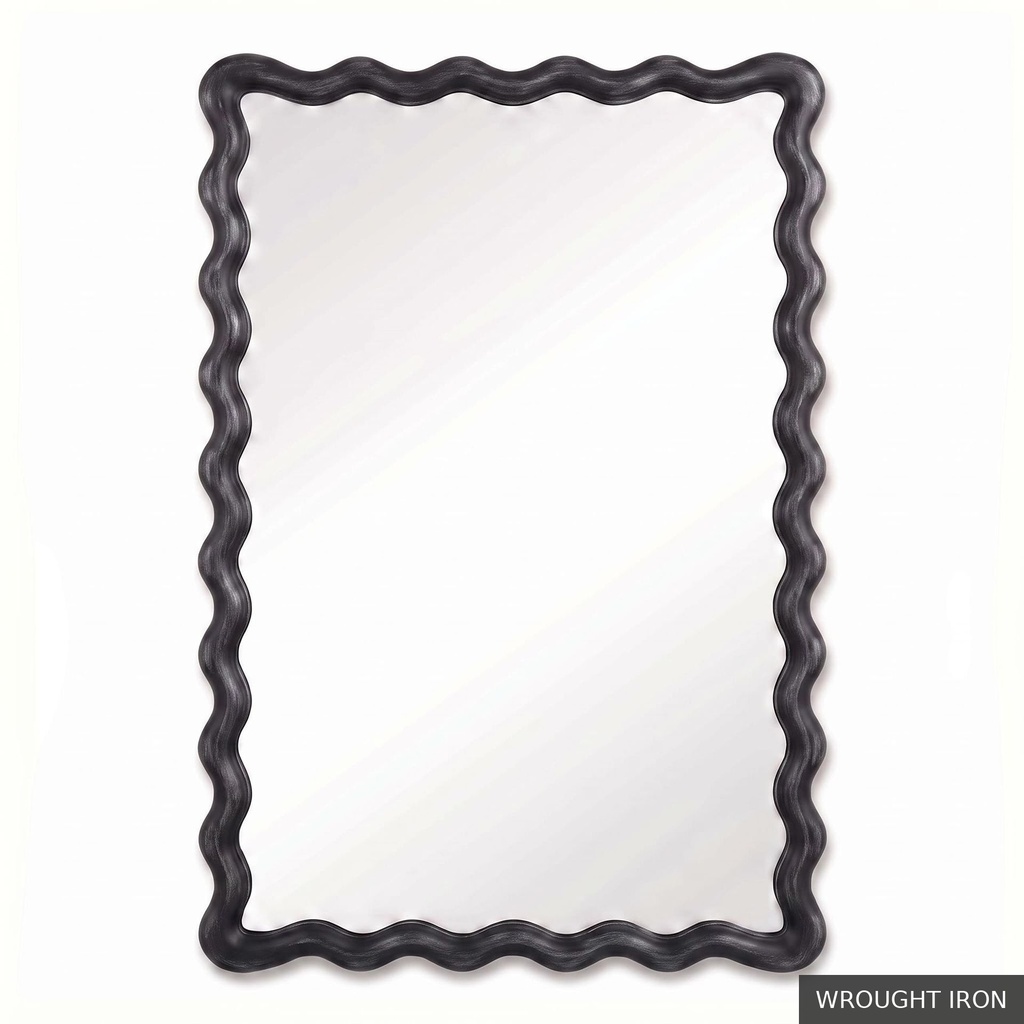 [EUR: Fish] Fisher Mirror  / Wrought Iron