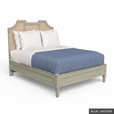 Nantucket - Queen Bed / Blue Lagoon + Gold