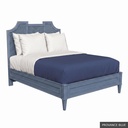 Nantucket - King Bed / Provance Blue + Silver
