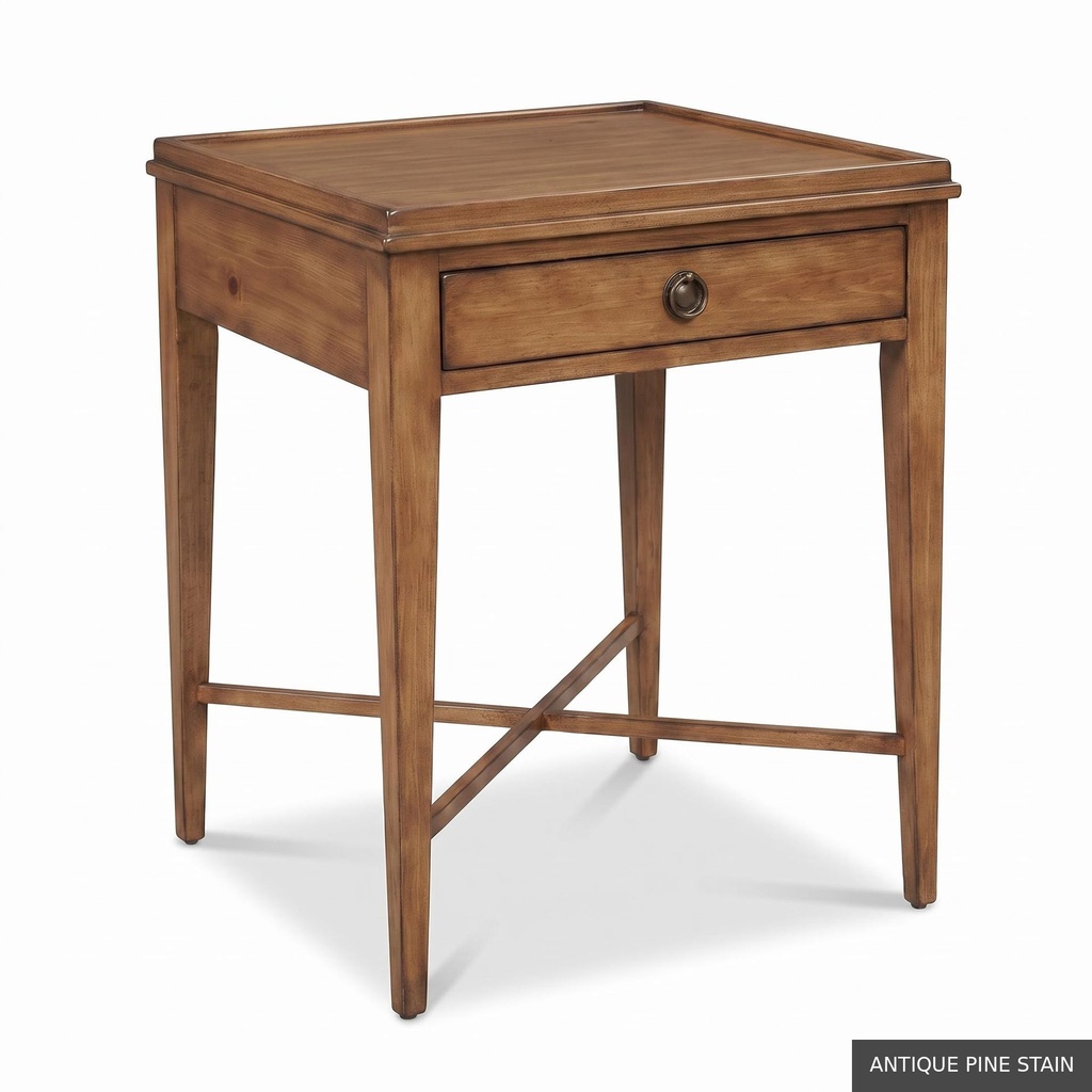[EUR: Alvi] Alvin Side Table / Antique Pine Stain