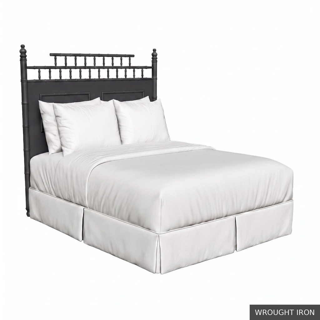 [EUR: CantTHB] Canton - Twin Headboard   / Wrought Iron