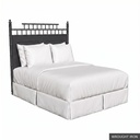 [EUR: CantTHB] Canton - Twin Headboard   / Wrought Iron