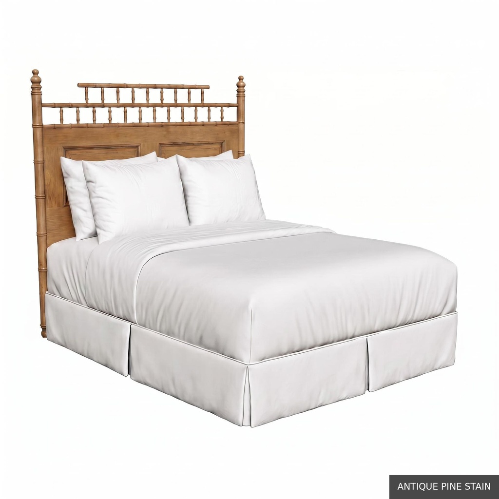 [EUR: CantTHB] Canton - Twin Headboard   / Antique Pine Stain
