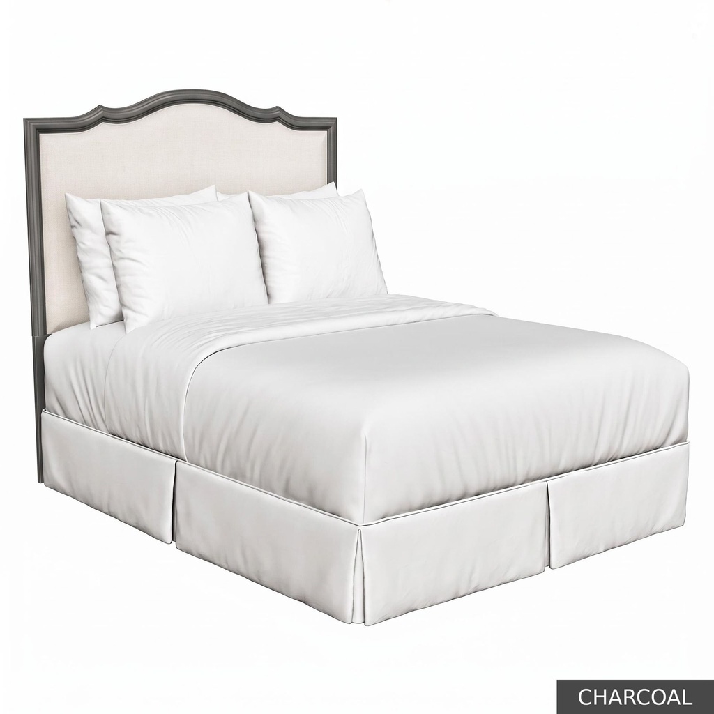 [EUR: LaurKHB] Lauren - King Headboard / Charcoal