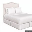 [EUR: LaurKHB] Lauren - King Headboard / Shell White