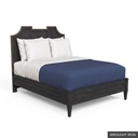 Nantucket - Queen Bed / Wrought Iron + Gold