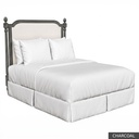 [EUR: TiffQHB] Tiffany - Queen Headboard   / Charcoal