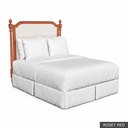 [EUR: TiffQHB] Tiffany - Queen Headboard   / Rosey Red