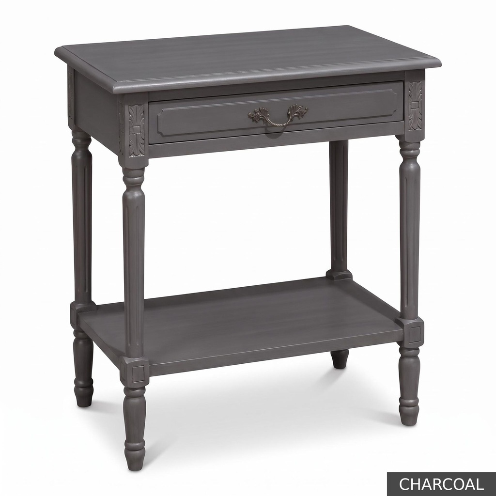 [LOFT: Ster] Sterling Side Table  / Charcoal
