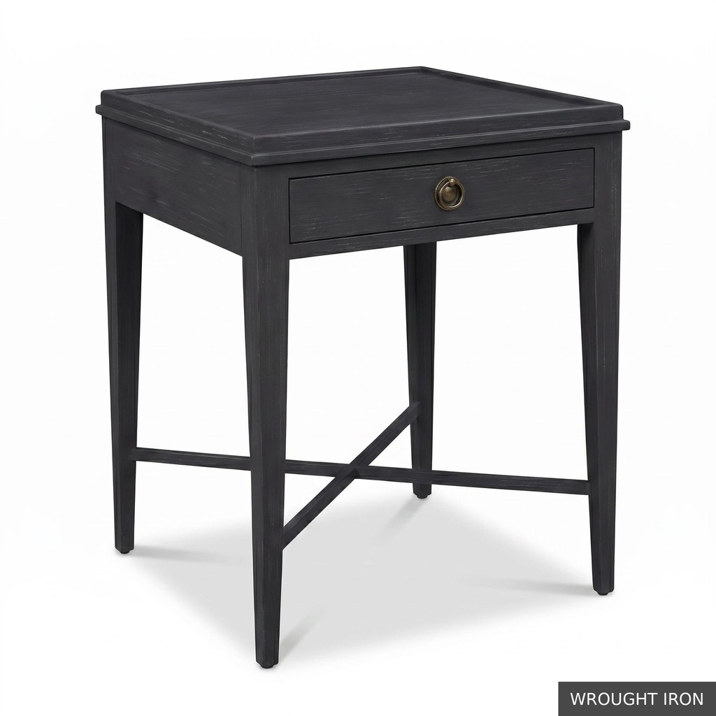 [EUR: Alvi] Alvin Side Table / Wrought Iron