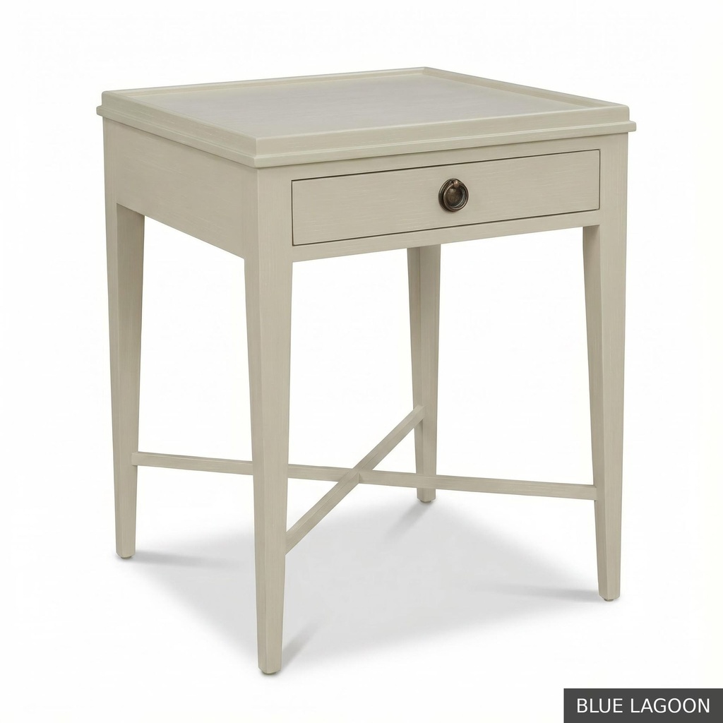 [EUR: Alvi] Alvin Side Table / Blue Lagoon
