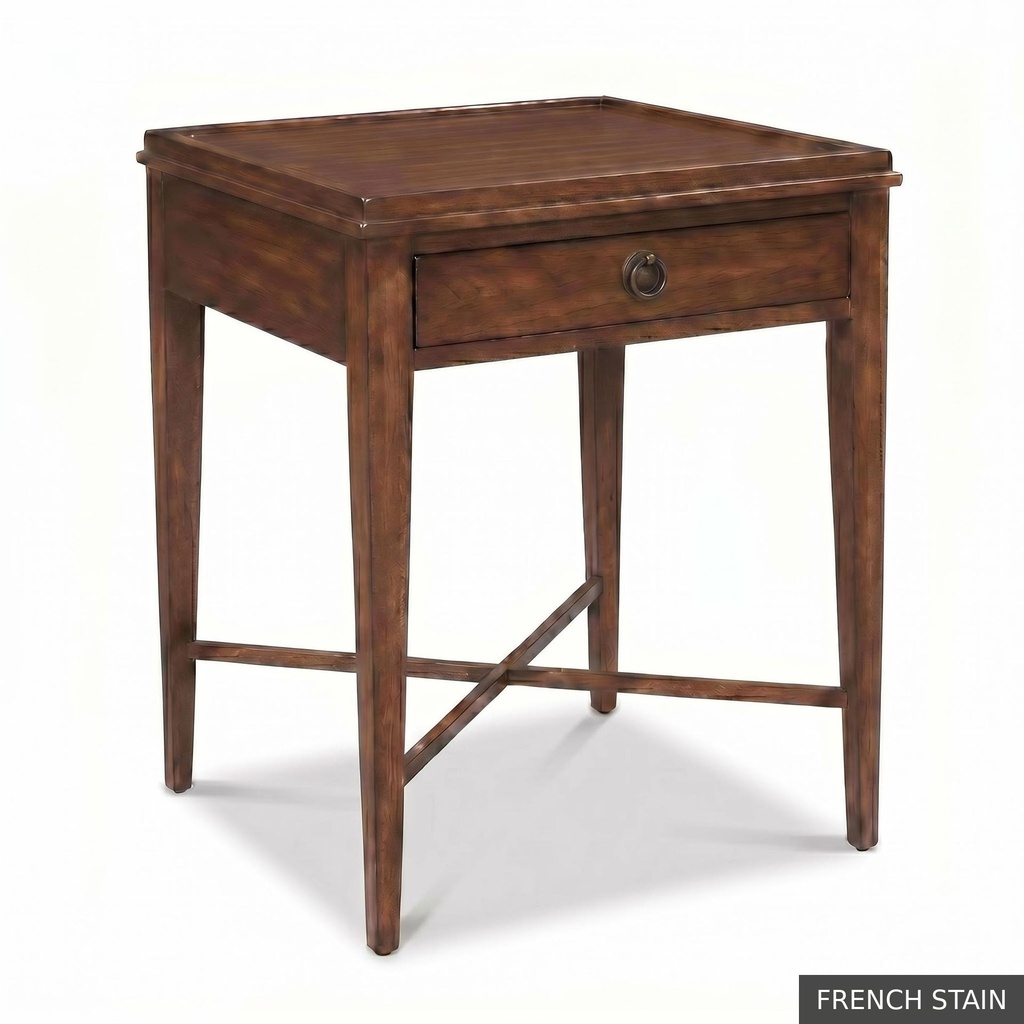 [EUR: Alvi] Alvin Side Table / French Stain