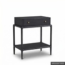 Willow Side Table / Wrought Iron