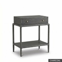 Willow Side Table / Charcoal