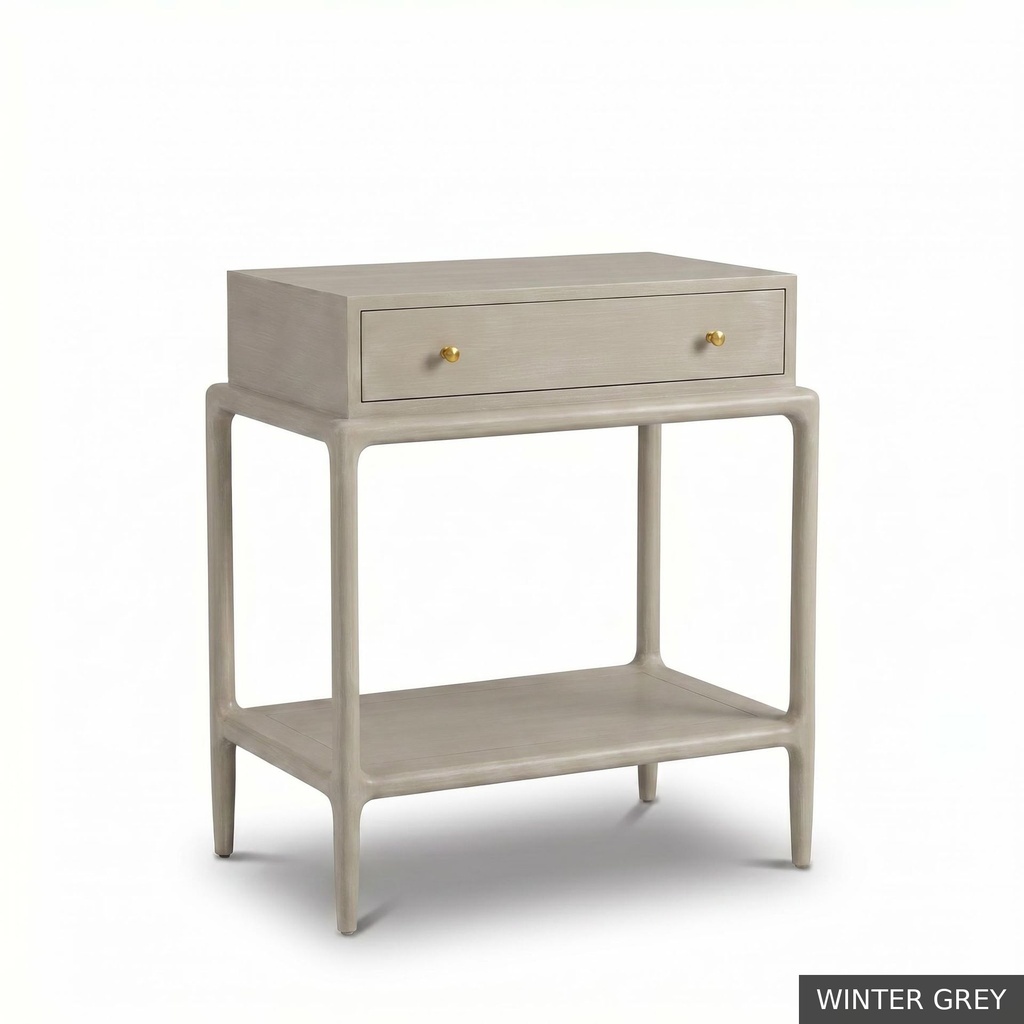 Willow Side Table / Winter Grey