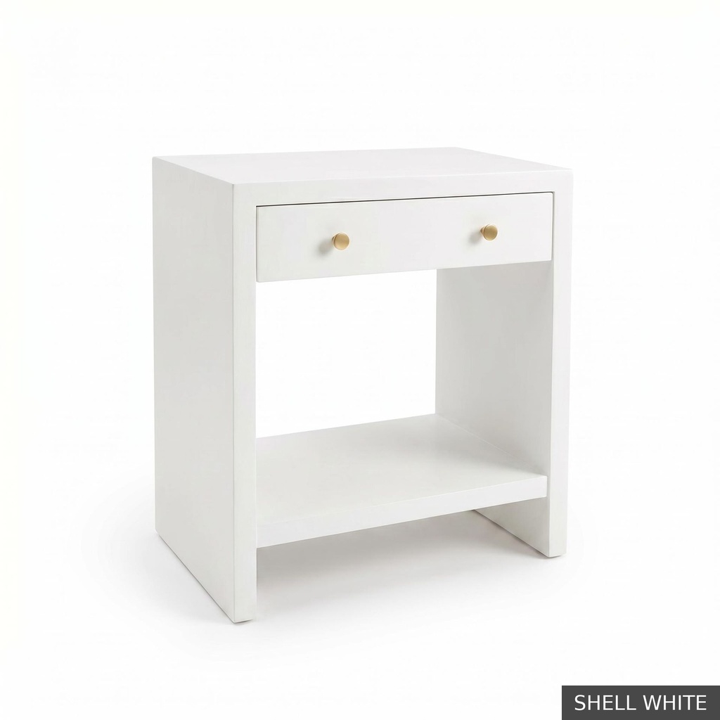 Magnolia Side Table / Shell White