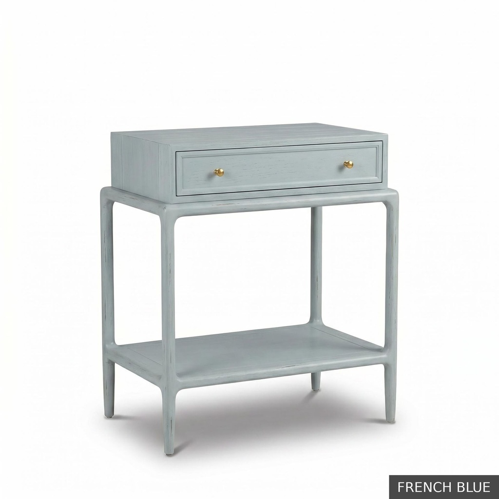 Willow Side Table / French Blue
