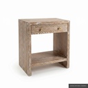 Magnolia Side Table / Natural White Wash ( Standard )
