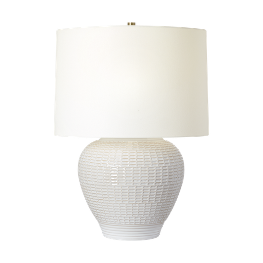 Marcel Medium Table Lamp - New White