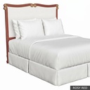 [EUR: BarnQHB] Barnard - Queen Headboard   / Rosy Red + Gold
