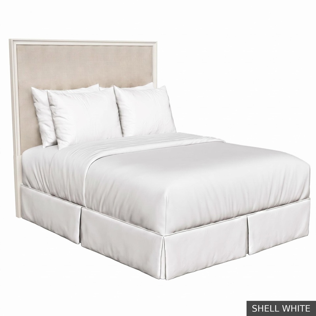Grace - King Headboard / Shell White