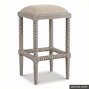 [EUR: ClovB] Clover Bar Stool / Winter Grey