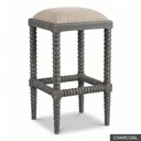 [EUR: ClovB] Clover Bar Stool / Charcoal
