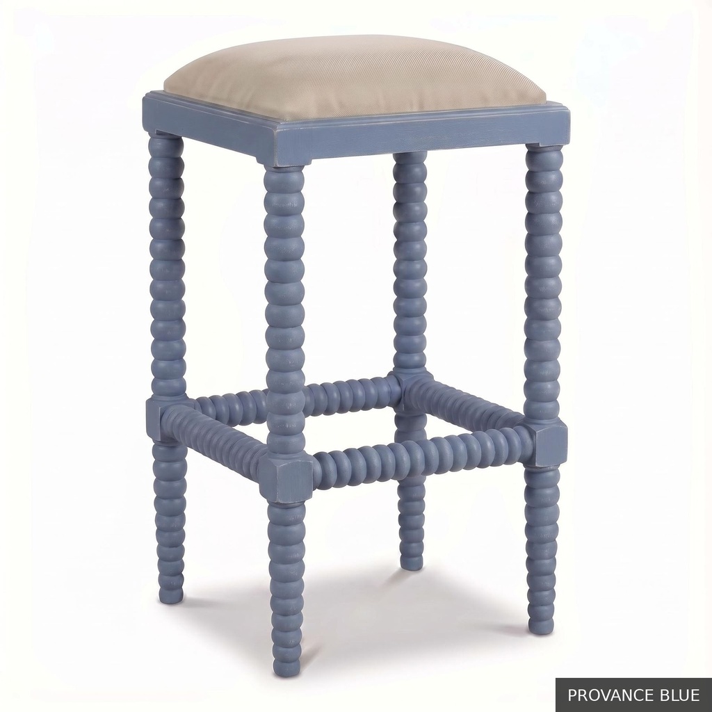 [EUR: ClovB] Clover Bar Stool / Provance Blue