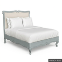 [EUR: BarnQBED] Barnard - Queen Bed   / French Blue + NO Accent Colour Required