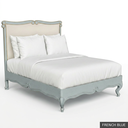 [EUR: BarnKBED] Barnard - King Bed  / French Blue + Gold