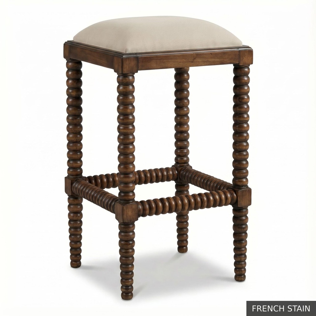 [EUR: ClovC] Clover Counter Stool   / French Stain