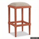 [EUR: ClovC] Clover Counter Stool   / Rosey Red