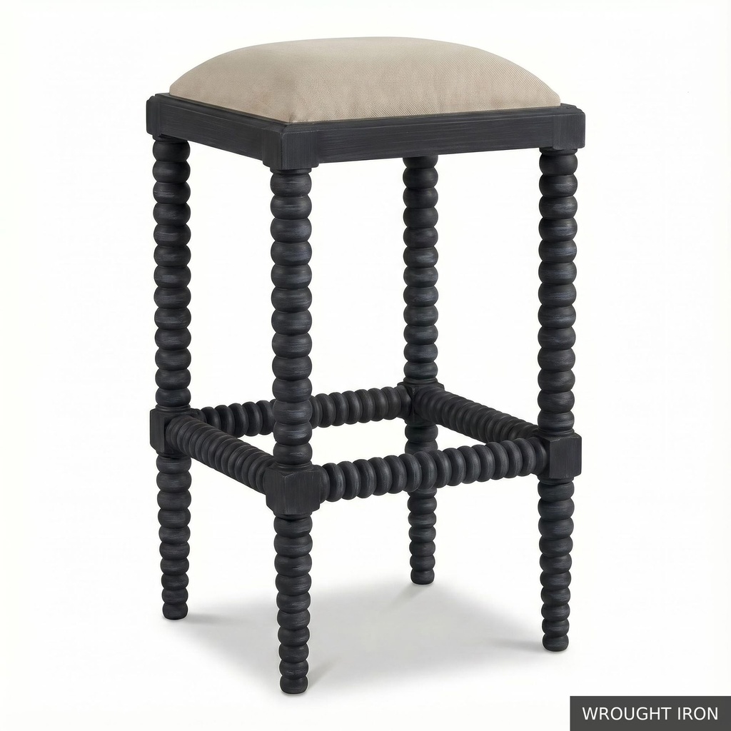[EUR: ClovC] Clover Counter Stool   / Wrought Iron