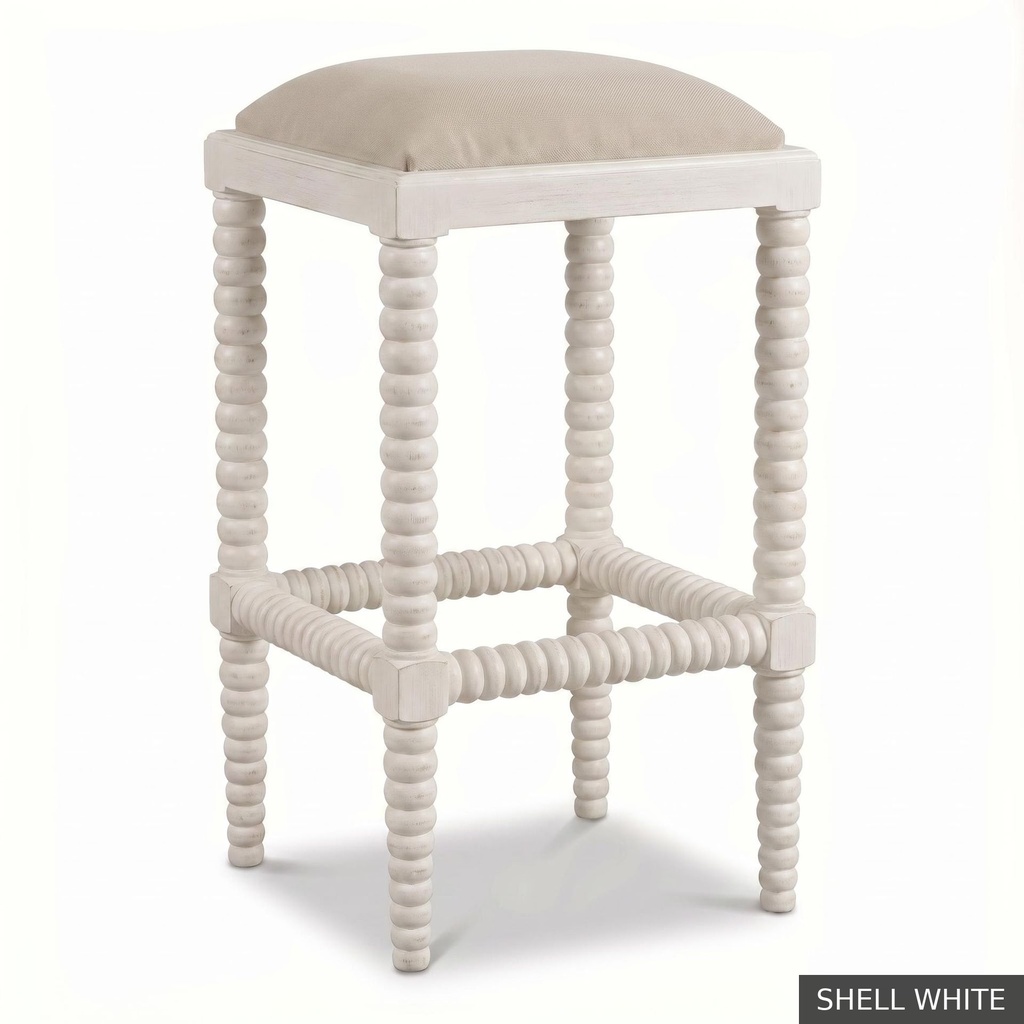 [EUR: ClovC] Clover Counter Stool   / Shell White