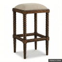 [EUR: ClovB] Clover Bar Stool / French Stain