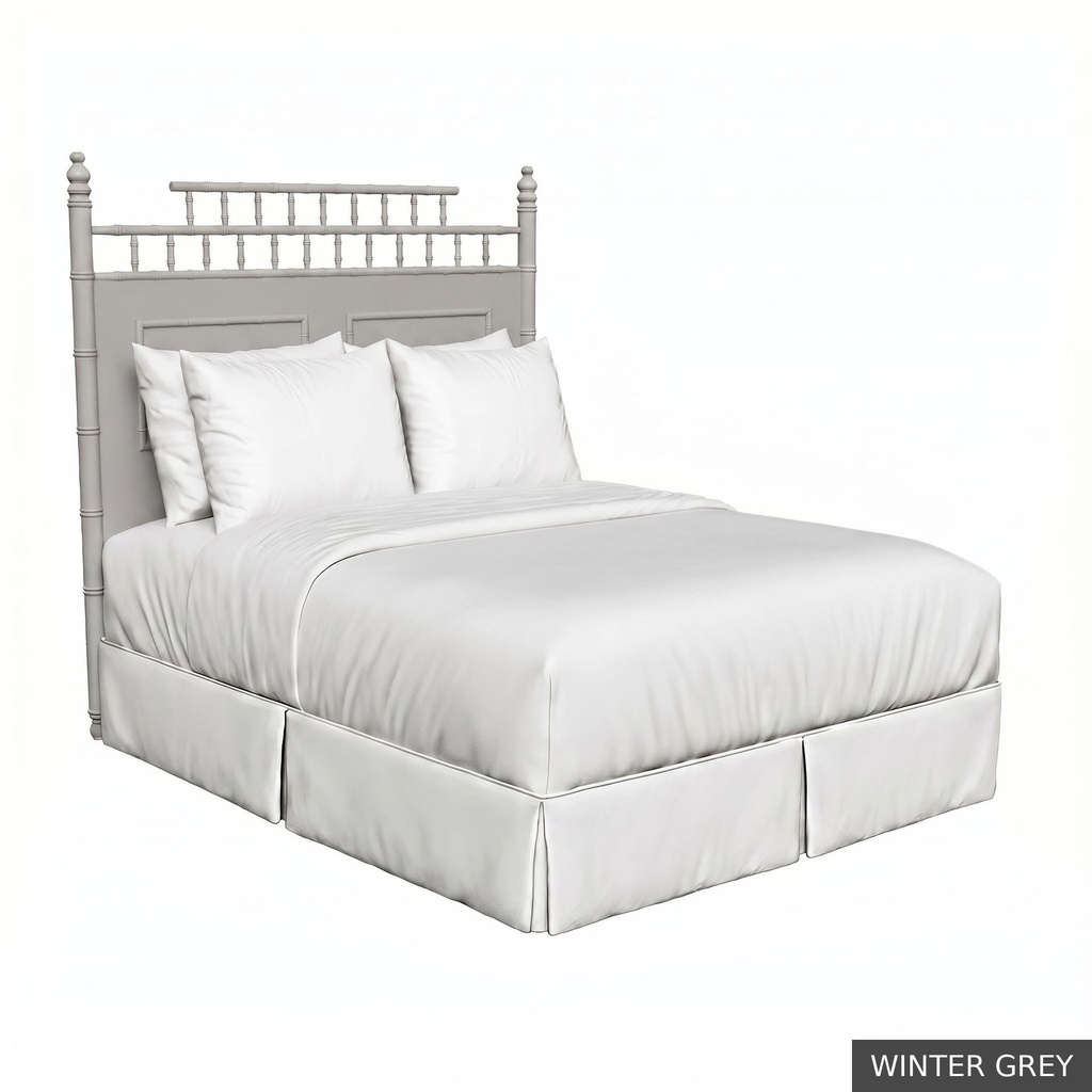 [EUR: CantQHB] Canton - Queen Headboard   / Winter Grey