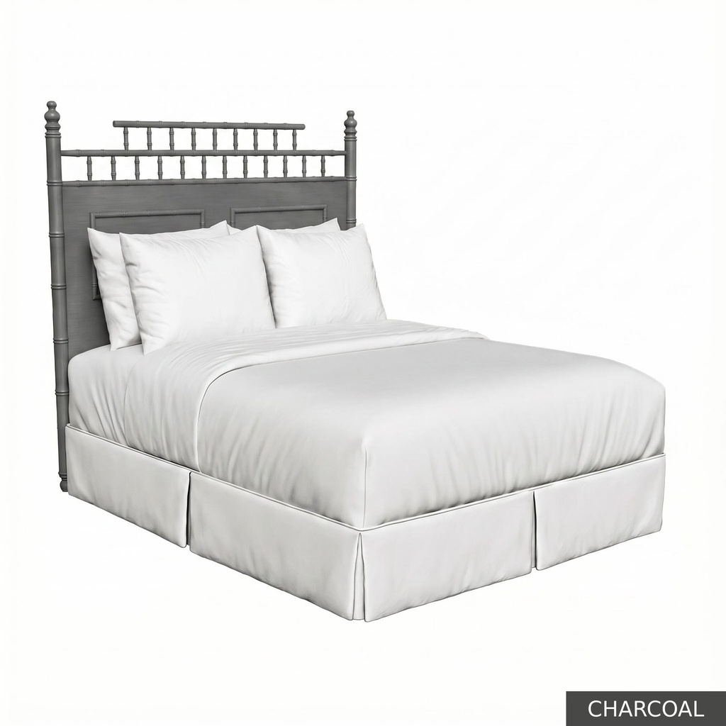 [EUR: CantQHB] Canton - Queen Headboard   / Charcoal