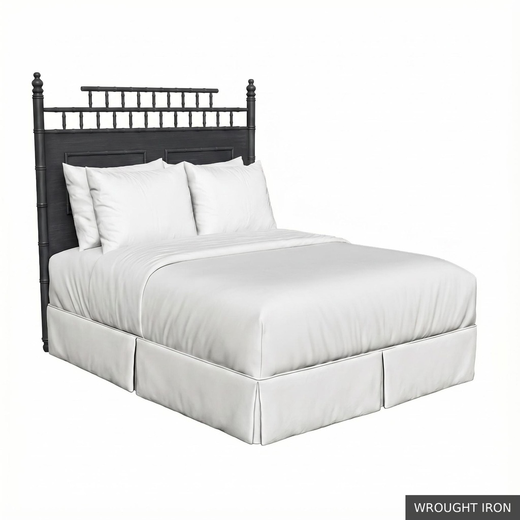 [EUR: CantQHB] Canton - Queen Headboard   / Wrought Iron