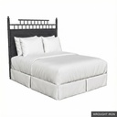 [EUR: CantQHB] Canton - Queen Headboard   / Wrought Iron