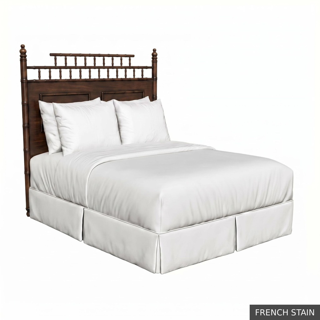 [EUR: CantQHB] Canton - Queen Headboard   / French Stain