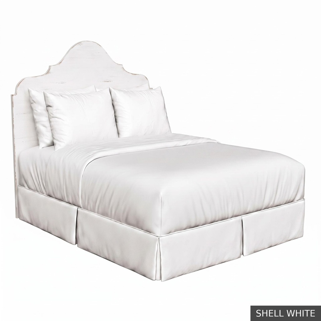[EUR: HugoKHB] Hugo - King Headboard / Shell White