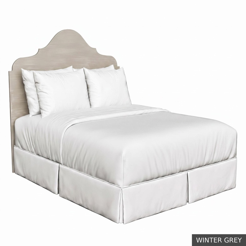 [EUR: HugoKHB] Hugo - King Headboard / Winter Grey