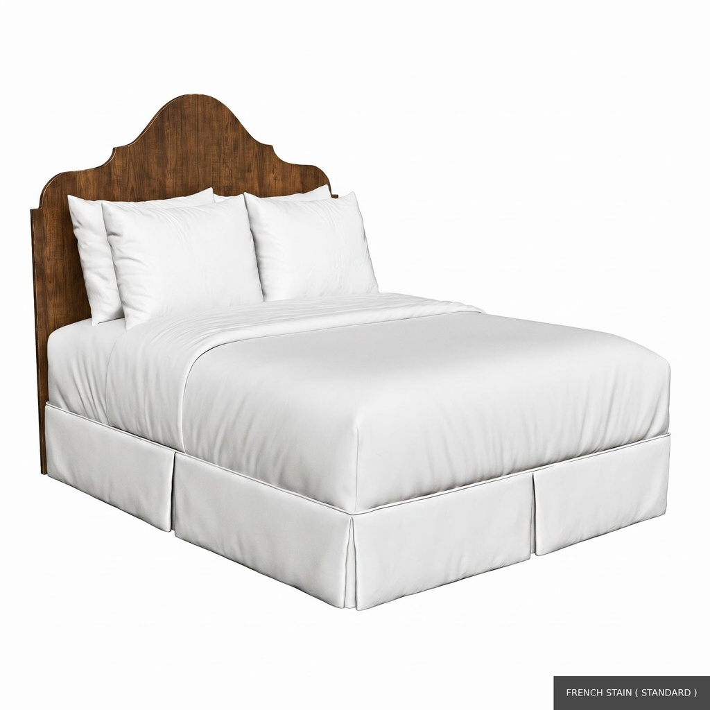 [EUR: HugoKHB] Hugo - King Headboard / French Stain ( Standard )