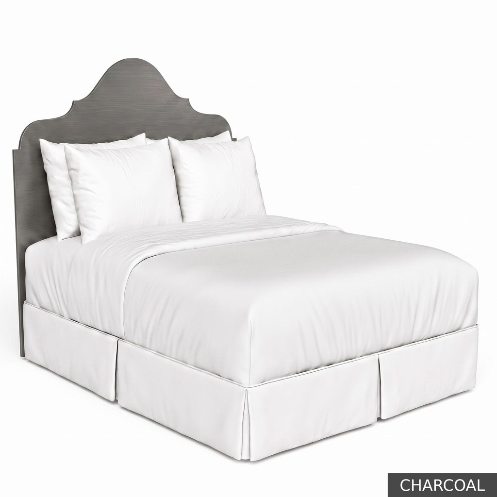 [EUR: HugoQHB] Hugo - Queen Headboard / Charcoal
